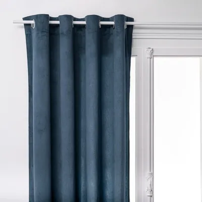 Image de Vorhang lilou blau egéen 140x260cm  - Atmosphera créateur d'intérieur
