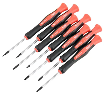 KesTek Feinmechaniker Schraubendreher Set 7tlg PH SL Präzision Magnet Werkzeug 4066986404672 414625 40467KT