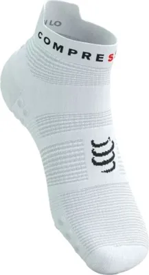 Produktbild von Compressport Pro Racing V4.0 Run Low White/Black T2 Laufsocken