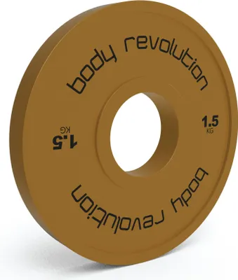Immagine prodotto di 2 dischi pesi da 1,5 kg per bilanciere