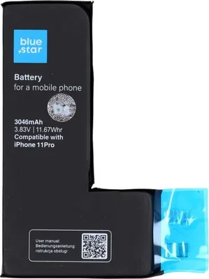 Immagine prodotto di Batteria BMS per iPhone 11 PRO 3046 mAh Blue Star HQ
