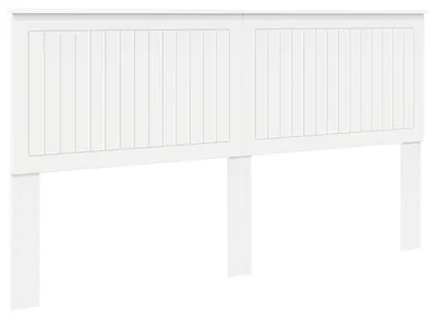 Image de vidaXL Tête de lit blanc 180 cm Bois composite