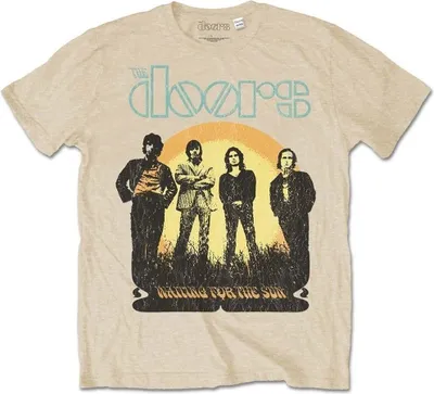 Zdjęcie produktu dla The Doors 1968 Tour Sand S Koszulka