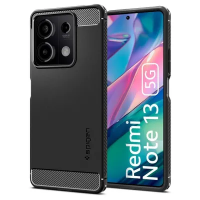 Obrázek produktu pro Obal / kryt na Xiaomi Redmi NOTE 13 5G ern - SPIGEN Rugged Armor Case
