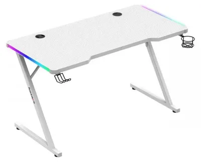 Immagine prodotto di Huzaro Hero 2.5 White RGB gaming desk