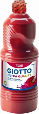 Obrázek produktu pro Giotto 533408, Červená, Temperová barva, Tekutina, 1000 ml, 1 kusů