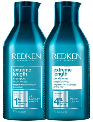 Produktbild von Redken – Shampoo und Conditioner für langes Haar – Set – 300 ml