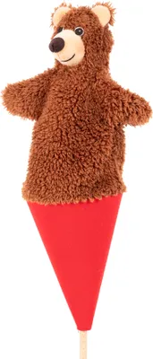 Obrázek produktu pro Kornoutová loutka Medvěd 36 cm, vícebarevná, 12632A