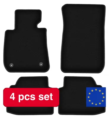 Image de Tapis de sol, ambiance luxueuse, faciles d'entretien, noirs