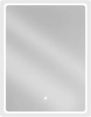 Obrázok produktu pre Mexen Sun kúpeľňové zrkadlo s podsvietením 60 x 80 cm, LED 6000K, ochrana proti zahmleniu - 9807-060-080-611-00