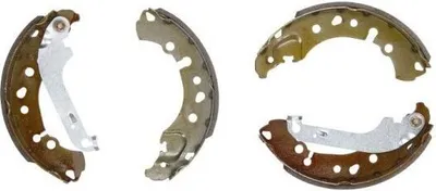 Produktbild von ABE Bremsbackensatz Trommelbremse Hinten für FORD Fiesta Mk7 Schrägheck C0G058ABE