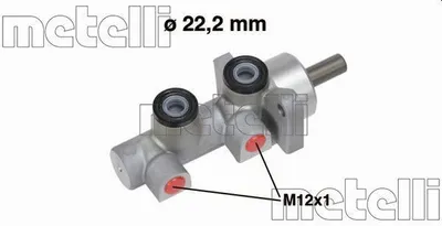 Produktbild von METELLI 05-0723 Bremszylinder Hauptbremszylinder für CHEVROLET LACETTI (J200) für DAEWOO LACETTI Schrägheck (KLAN)