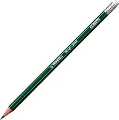 Produktbild von Bleistift mit Radiergummi - STABILO Othello - Einzelstift - Härtegrad HB