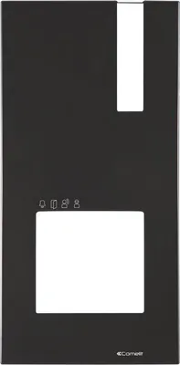 Produktbild von COMELIT 4793MB Frontblende Quadra Türstation 4893M schwarz