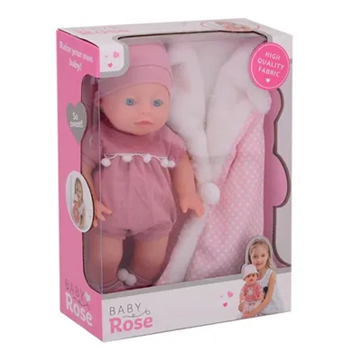 Produktbild von Baby Rose Babypop Deluxe, 35 cm