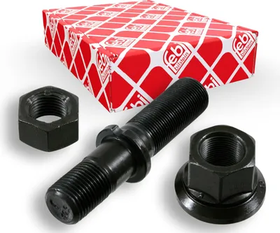 Produktbild von FEBI BILSTEIN Radbolzen 05209 Vorne für DAF F 3200 17mm 112mm Stahl 46mm 0,31kg