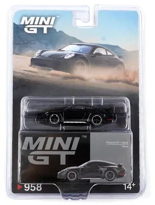 Obrázok produktu pre Porsche 911 (992) Dakar Black 2023 – BLISTR – Mini GT 1:64