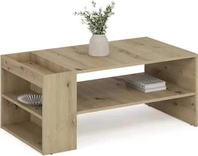 Image de Banc MURCIA 100x55cm chêne artisanal