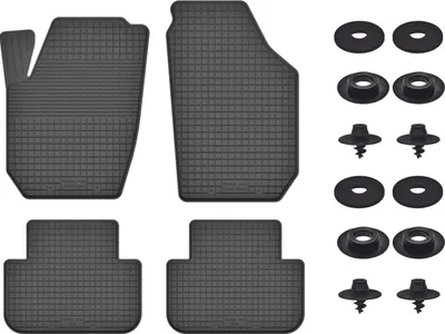 Produktbild von Gummimatten Mit Stoppern Für: Dodge Nitro (2006-2011) Schwarz Set