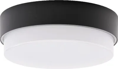 Immagine prodotto di OSMONT TRI57274 TRITON 1 apparecchio industriale da soffitto/parete in plastica bianco/nero IP65 3000 K 18W LED