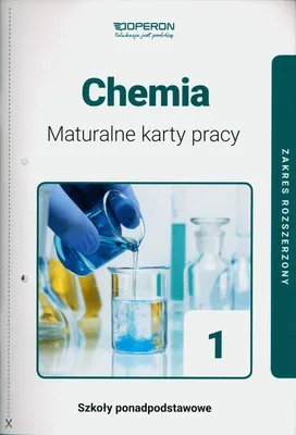 Zdjęcie produktu dla Chemia 1  Maturalne karty pracy Zakres rozszerzony