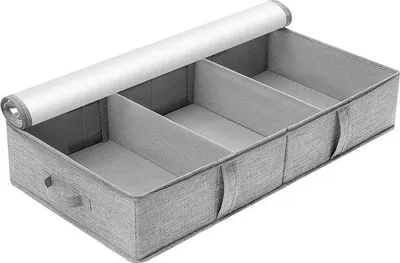Image de Sac de rangement pliable 50 litres, gris