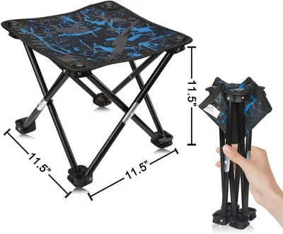 Produktbild von Mini Campingstuhl - Tragbarer Klappstuhl für Outdoor-Aktivitäten