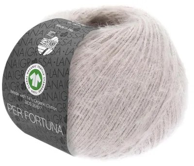 Produktbild von Lana Grossa - Per Fortuna GOTS 0006 graurosa