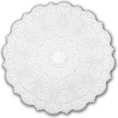 Immagine prodotto di Rosone da soffitto Profhome 156055 Stile rococò / barocco Ø 75,2 cm