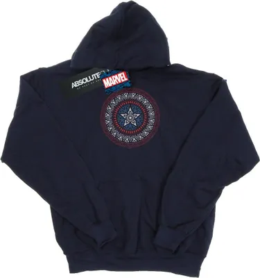 Produktbild von Marvel - Kapuzenpullover für Damen BI11697 (L) (Marineblau)