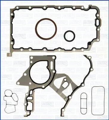 Produktbild von AJUSA 54079100 Dichtungssatz Kurbelgehäuse für OPEL VECTRA B (36) VECTRA B Caravan (31) VECTRA B CC (38) für VAUXHALL Vectra (B) Limousine (J96)