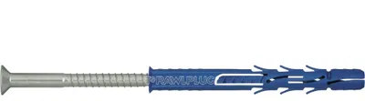 Image de Cheville longue universelle nylon tête fraisée 10X80 boîte de 50 - RAWL - R-FF1-N-10L080