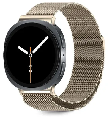 Produktbild von Tech-Protect watch strap MilaneseBand Samsung Galaxy Watch8/8 Classic 40/44/46mm, starlight