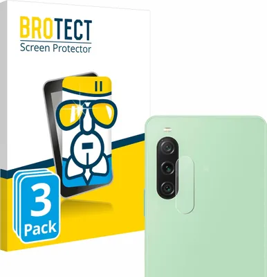 Produktbild von 3x BROTECT Schutzglas für Sony Xperia 10 V (NUR Kameraschutz) Schutzfolie Panzer Folie Glas Display Schutz klar