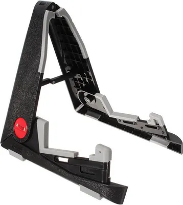 Produktbild von Gitarrenständer AUS-02, verstellbar & klappbar, für E-Gitarre, Akustikgitarre & Bass