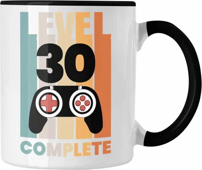 Produktbild von Trendation -  30. Geburtstag Tasse Mann Geschenk 30er Geschenkidee 30 Vater Männer Lustig Geschenke (Schwarz)
