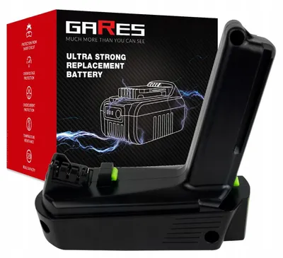 Obrázek produktu pro Gares Náhradní baterie pro WĂĽrth 700956530 AEG 4935443994 | 18 V 4 Ah Inny | Vysokovýkonná baterie pro robotický vysavač | Kompatibilní s WĂĽrth 700956530 AEG 4935443994 | Prémiová kvalita