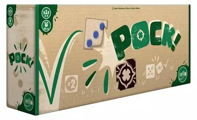 Immagine prodotto di Pock (EN) - Gioco da tavolo all'aperto di destrezza per squadre