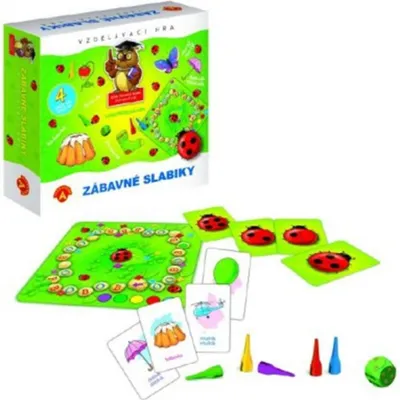 Obrázek produktu pro Zábavné slabiky vzdělávací společenská hra