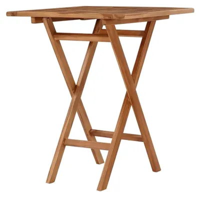 Produktbild von Klappbarer Gartentisch aus Teakholz 60x60x75 cm