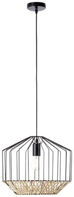 Produktbild von BRILLIANT Pendelleuchte 37cm Templo braun IP20 E27 40 Watt dimmbar g. f. Normallampe