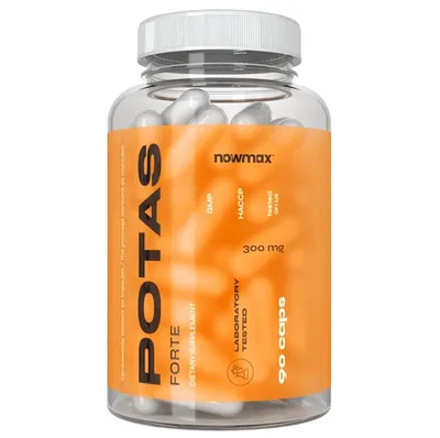 Produktbild von nowmax® Kalium 300 mg – Kaliumcitrat, 90 Kapseln, 2 Kapseln täglich