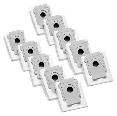 Produktbild von 10 Stück Staubsaugerbeutel kompatibel mit iRobot Roomba i7 i7+ i7Plus, i8, i8+, i3, i3+, i4, i4+, i6, i6+, S9, S9+, S9Plus, passend für Clean Base Absaugstation Staubbeutel