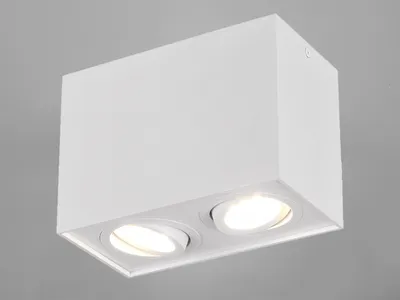 Produktbild von Aufbaustrahler für über Kochinsel Galerie schwenkbar, Deckenlampen Lichtspots