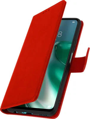 Immagine prodotto di Avizar, custodia a libro in ecopelle con funzione stand per Huawei P40 Lite 5G, colore rosso