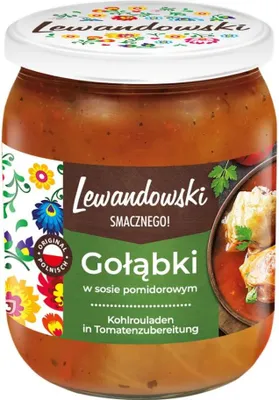 Produktbild von Lewandowski Kohlrouladen "Golabki" in würziger Tomatensauce 500g