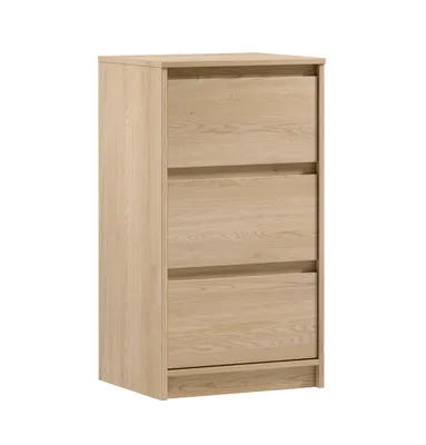 Produktbild von AX LIVING Kommode mit Schubladen Mormanno K3SW – 47cm, Eiche Cremona