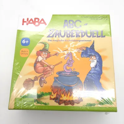 Produktbild von HABA 4912 Lernspiel ABC Zauberduell ab 6 Jahren Buchstabenlernen Geschenkspaß Fantasie