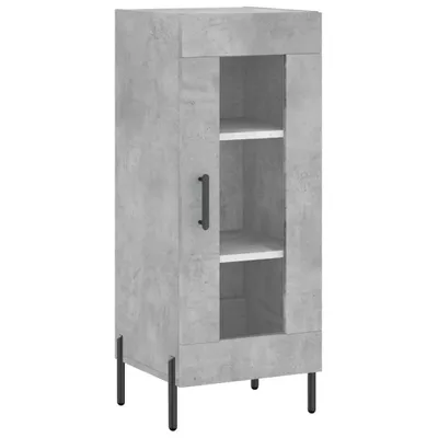 Produktbild von "WINTER SALE"Sideboard - elegante Design - Mehrzweckschrank - Betongrau 34,5x34x90 cm Holzwerkstoff - Kommoden NEU6972193