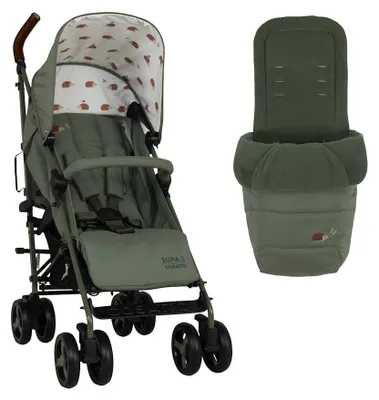 Produktbild von Kinderwagen – leicht, zusammenklappbar, mit Fußsack – bis 25 kg